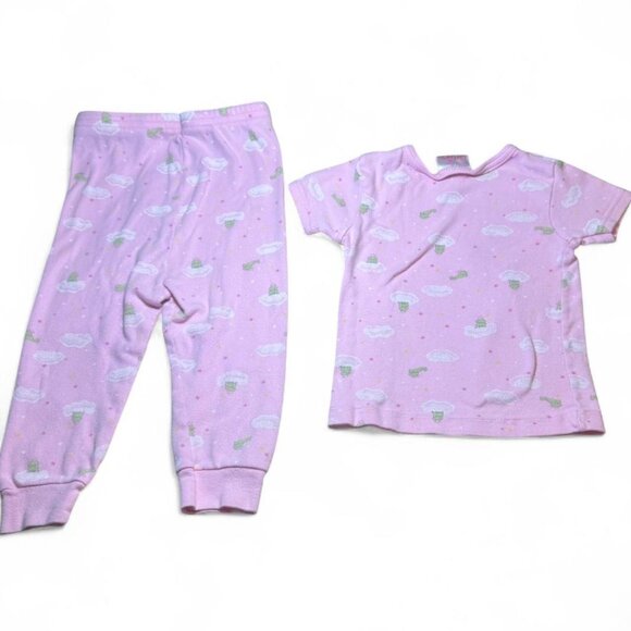 ✨Vintage/Y2K Carters Pink And Frog Pjs✨ - Picture 2 of 5